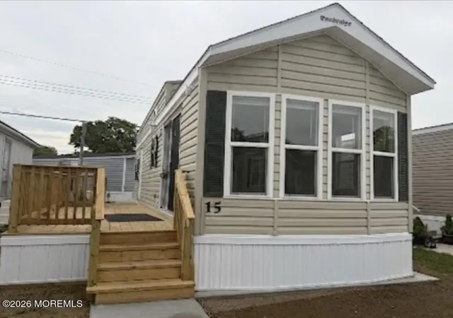 Photo 1 of Manufactured home for sale at 15 Ave B, Keansburg, NJ 07734 | MLS# 22629303 | Listing updated on 2026-09-16