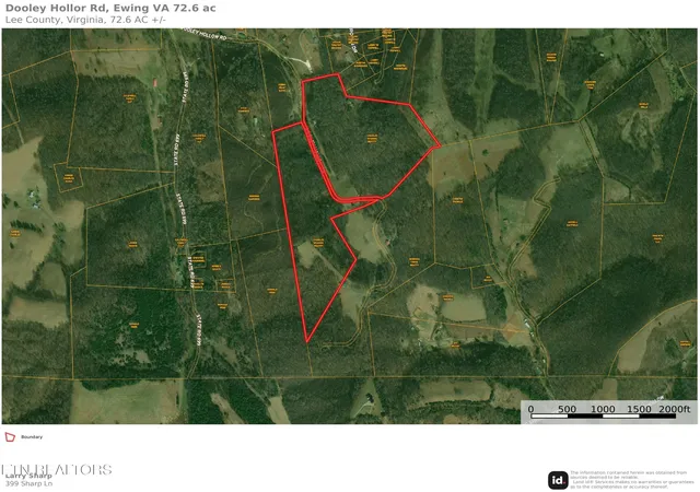 Photo 3 of Land for sale at 002 Dooley Holw Rd, Ewing, VA 24248 | MLS# 1354317 | Listing updated on 2026-09-11