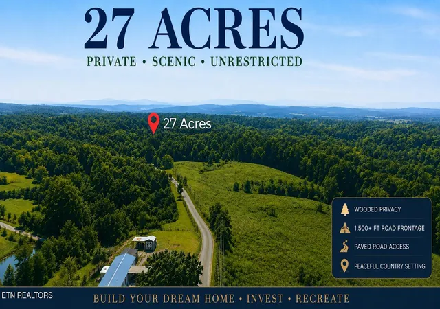 Photo 1 of Land for sale at Tbd Democrat Rd, Mohawk, TN 37810 | MLS# 1354705 | Listing updated on 2026-09-07