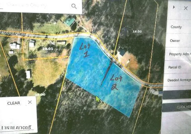 Photo 3 of Land for sale at 2376 Pea Ridge Fire Tower Rd, Celina, TN 38551 | MLS# 1355047 | Listing updated on 2026-09-10