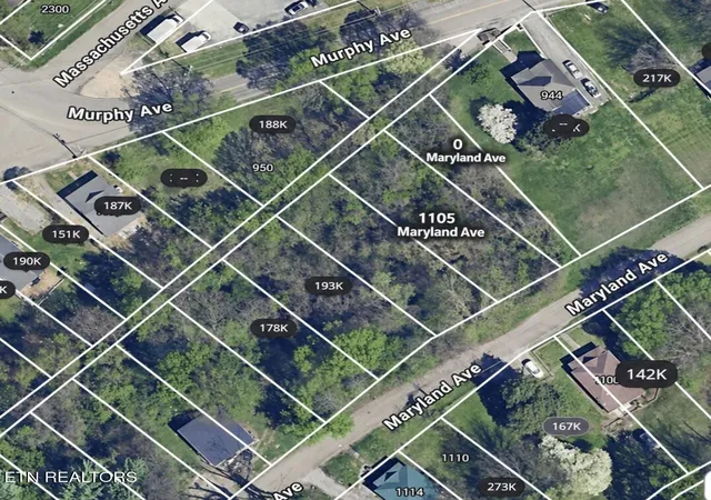 Photo 2 of Land for sale at 0 Maryland Ave, Knoxville, TN 37921 | MLS# 1356156 | Listing updated on 2026-09-20