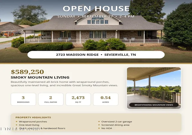 Single family home for sale at 2723 Madison, Sevierville, TN 37876 | MLS# 1356675