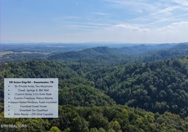 Photo 2 of Single family home for sale at 341 Acorn Gap Rd, Sweetwater, TN 37874 | MLS# 1356768 | Listing updated on 2026-09-25