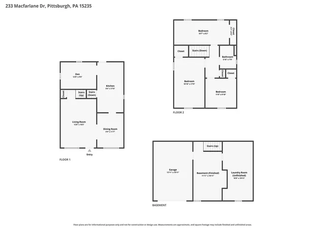 Photo 36 of Single family home for sale at 233 Macfarlane Dr, Penn Hills, PA 15235 | MLS# 1768632 | Listing updated on 2026-09-02