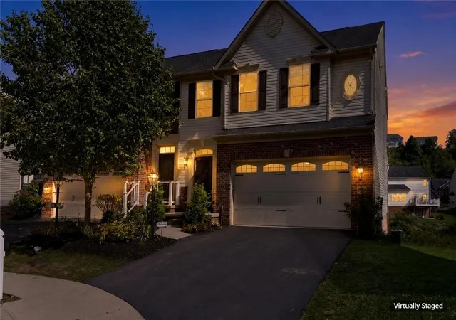 Photo 1 of Townhouse for sale at 8021 Hinsdale Ln, South Fayette, PA 15057 | MLS# 1769405 | Listing updated on 2026-09-13