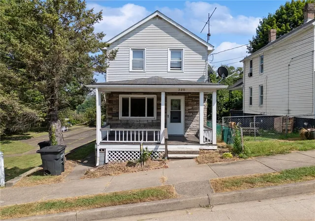Photo 1 of Single family home for sale at 220 Oneida St, Monessen, PA 15062 | MLS# 1769614 | Listing updated on 2026-09-01