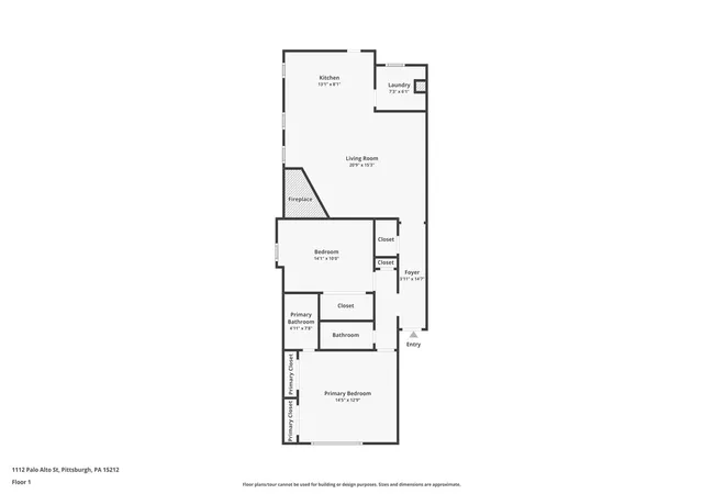 Listing Photo 5 - Condo for sale in building located at 1112 Palo Alto St, Pittsburgh, PA 15212 - Unit #D