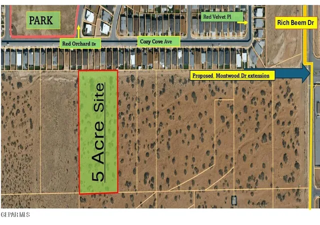Land for sale at Pn-310425 Tbd, El Paso, TX 79938 | MLS# 950538