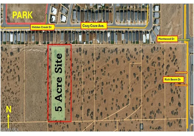 Photo 3 of Land for sale at Pn-310425 Tbd, El Paso, TX 79938 | MLS# 950538 | Listing updated on 2026-09-08