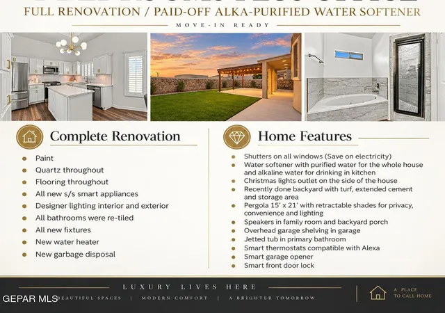 Photo 2 of Single family home for sale at 7857 Enchanted Trl Dr, El Paso, TX 79911 | MLS# 950893 | Listing updated on 2026-09-18