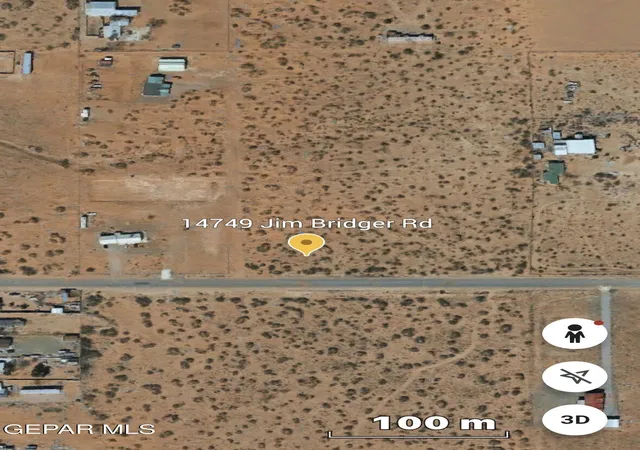Photo 1 of Land for sale at 14749 Jim Bridger Rd, El Paso, TX 79938 | MLS# 950962 | Listing updated on 2026-09-11