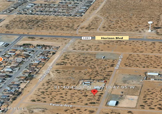 Land for sale at 1 Batavia St, El Paso, TX 79928 | MLS# 951031