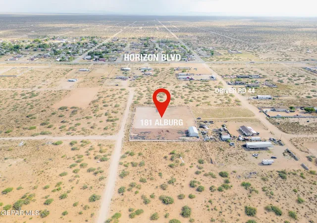Photo 1 of Land for sale at 181 Alburg Dr, Horizon City, TX 79928 | MLS# 951327 | Listing updated on 2026-09-17