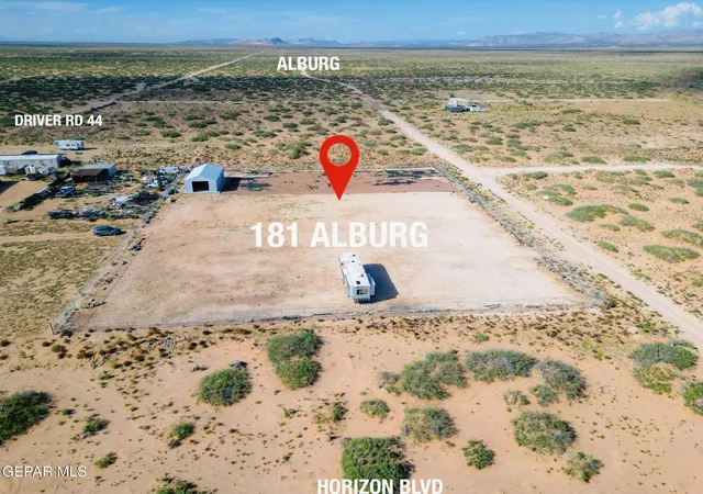 Photo 2 of Land for sale at 181 Alburg Dr, Horizon City, TX 79928 | MLS# 951327 | Listing updated on 2026-09-17