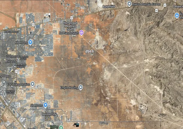 Photo 3 of Land for sale at Pn57397 Tbd, El Paso, TX 79938 | MLS# 951515 | Listing updated on 2026-09-21