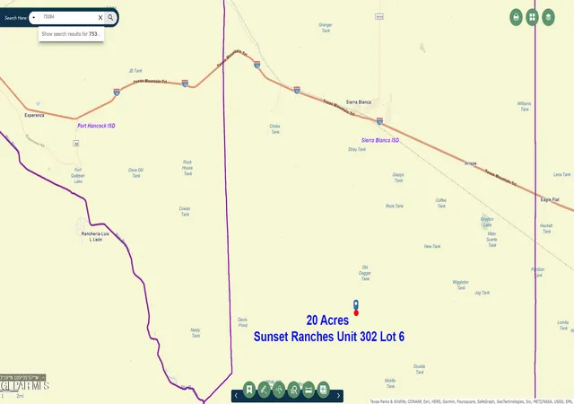 Photo 3 of Land for sale at Pn 75384 Lot 6 Sunset Ranches Unit 302, Sierra Blanca, TX 79851 | MLS# 952850 | Listing updated on 2026-10-14