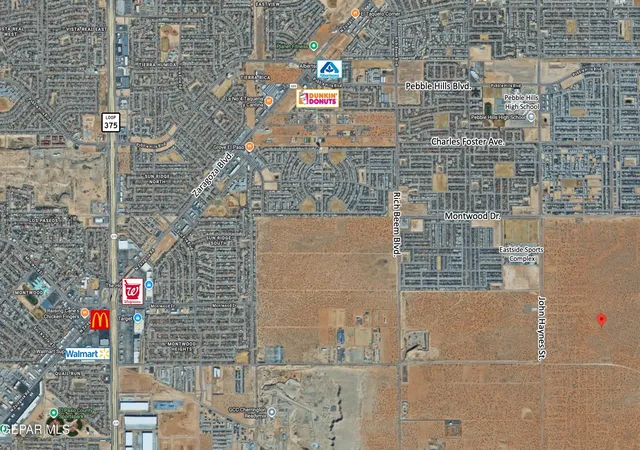 Photo 4 of Land for sale at Pn-384496 Tbd Server Dr, El Paso, TX 79928 | MLS# 953316 | Listing updated on 2026-10-23