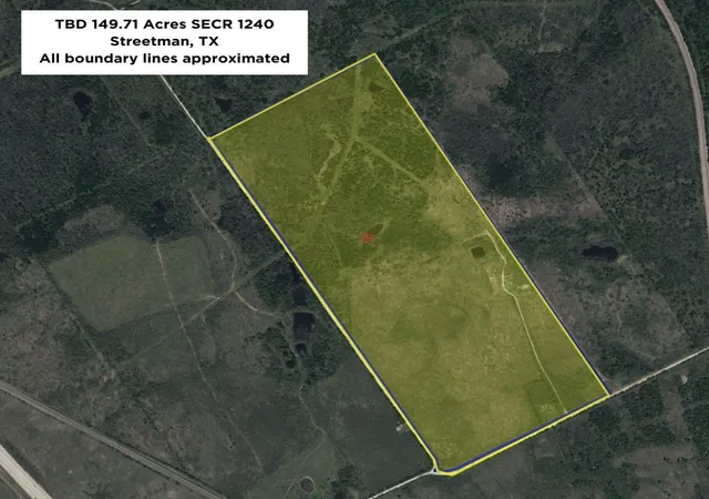 Photo 2 of Land for sale at Tbd 14971 Acres Se Cr 1240, Streetman, TX 75859 | MLS# 20557110 | Listing updated on 2026-09-14