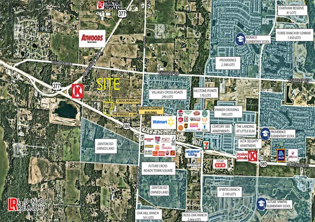 Photo 2 of Land for sale at 8400 Us Hwy 380 Lot 1, Cross Roads, TX 76227 | MLS# 20823520 | Listing updated on 2026-10-05