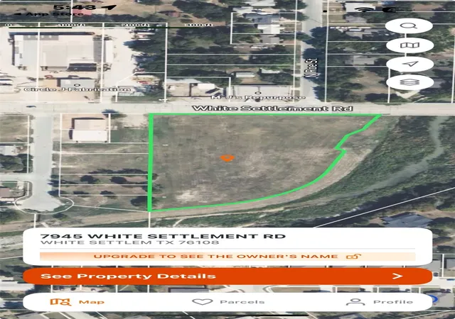 Photo 1 of Land for sale at 7945 White Settlement Rd, Fort Worth, TX 76108 | MLS# 20863108 | Listing updated on 2026-10-02