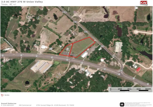 Photo 1 of Sale Pending at 3 Acs Tx 276, Union Valley, TX 75189 | MLS# 20957228 | Listing updated on 2026-09-14