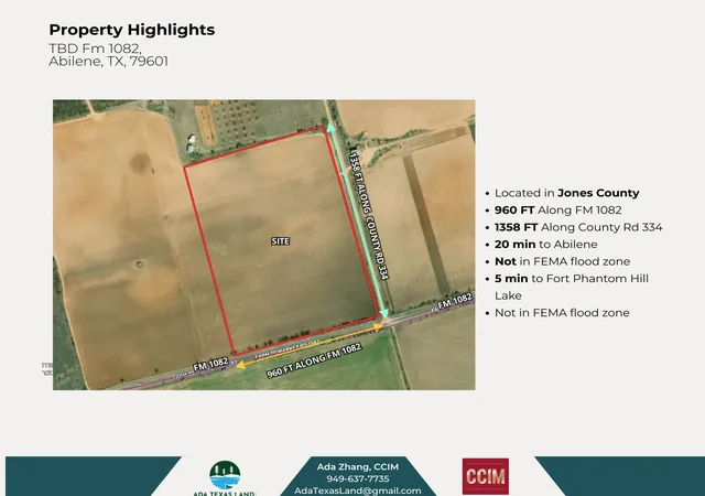 Photo 2 of Land for sale at Fm 1082, Abilene, TX 79601 | MLS# 21019275 | Listing updated on 2026-08-02