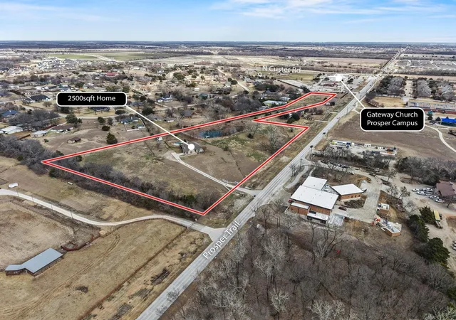Photo 1 of Land for sale at 3929 Prosper Trl, Prosper, TX 75078 | MLS# 21063098 | Listing updated on 2026-09-10