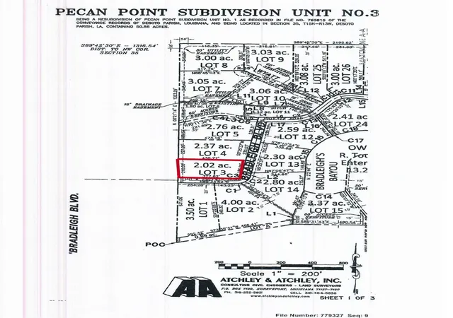 Photo 2 of Land for sale at 0 Bradleigh Blvd, Frierson, LA 71027 | MLS# 21063380 | Listing updated on 2026-09-10