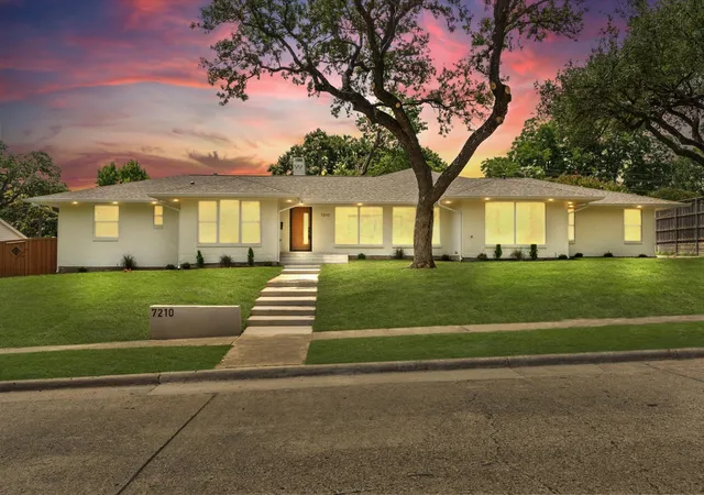 Photo 1 of Single family home for sale at 7210 Baxtershire Dr, Dallas, TX 75230 | MLS# 21103575 | Listing updated on 2026-09-11