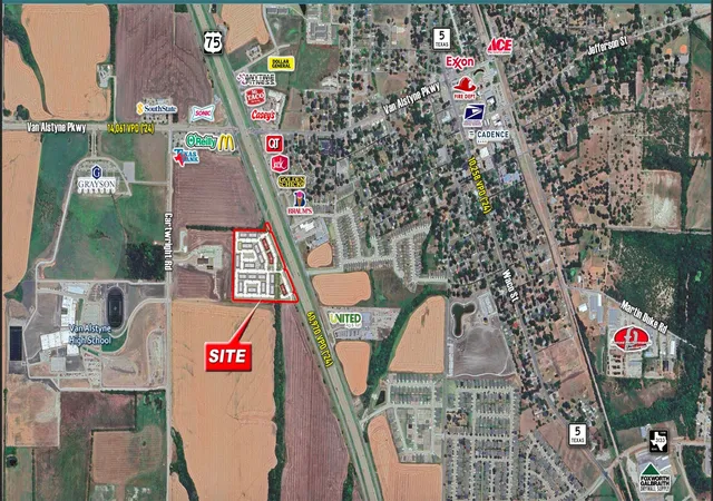 Photo 1 of Land for sale at 1852 Acres Hwy 75, Van Alstyne, TX 75495 | MLS# 21104076 | Listing updated on 2026-08-31