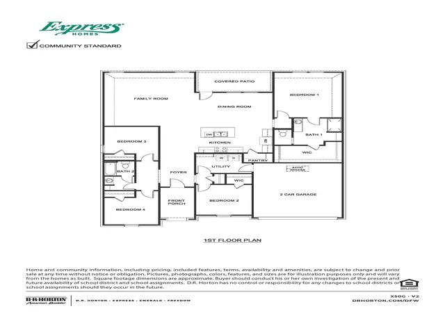 Photo 2 of Single family home for sale at 1907 Reveille Way, Terrell, TX 75160 | MLS# 21116800 | Listing updated on 2026-10-04