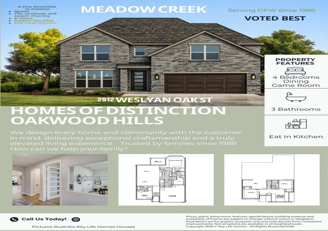 Photo 1 of Single family home for sale at 2912 Weslyan Oak St, Bedford, TX 76021 | MLS# 21135392 | Listing updated on 2026-09-10