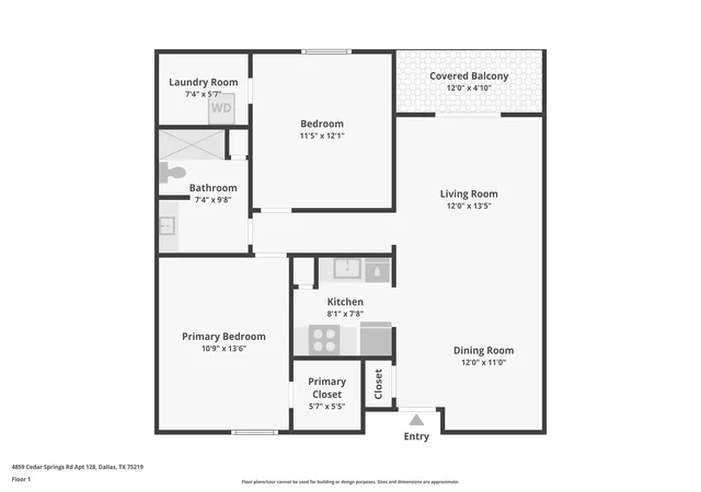 Photo 1 of Condo for sale at 4859 Cedar Springs Rd #128, Dallas, TX 75219 | MLS# 21196540 | Listing updated on 2026-07-31
