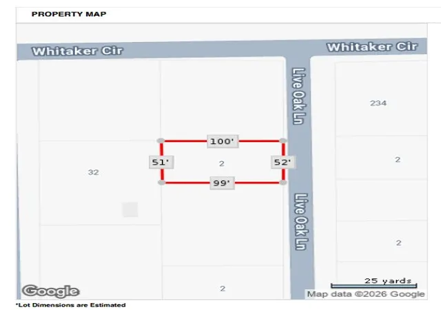 Photo 2 of Land for sale at 172 Live Oak Ln, Gordonville, TX 76245 | MLS# 21206873 | Listing updated on 2026-09-11