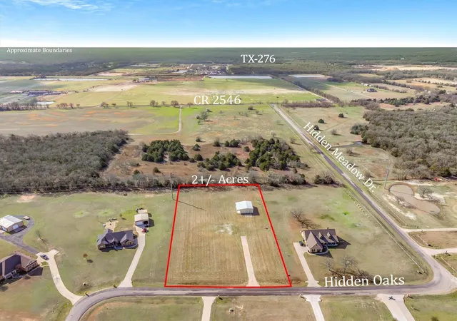 Photo 3 of Land for sale at 5971 Hidden Oaks Dr, Quinlan, TX 75474 | MLS# 21202868 | Listing updated on 2026-08-01