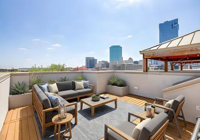 Photo 1 of Townhouse for sale at 714 E 1st St, Fort Worth, TX 76102 | MLS# 21204651 | Listing updated on 2026-09-07