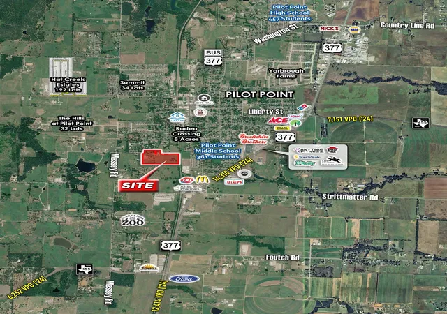 Photo 2 of Land for sale at 819 S Morrison St, Pilot Point, TX 76258 | MLS# 21233160 | Listing updated on 2026-09-08