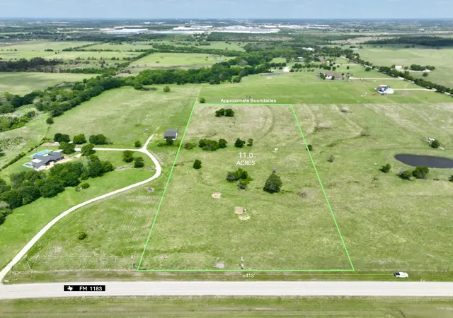 Photo 1 of Land for sale at Tbd 11 Acres Fm 1183, Ennis, TX 75119 | MLS# 21242189 | Listing updated on 2026-09-21