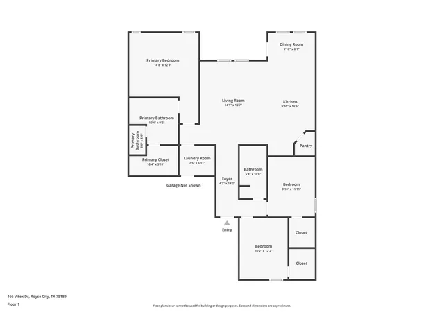 Photo 1 of Single family home for sale at 166 Vitex Dr, Royse City, TX 75189 | MLS# 21254230 | Listing updated on 2026-08-02