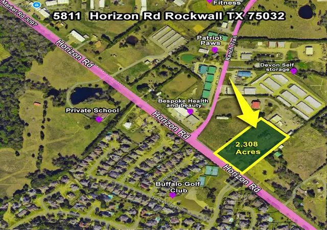 Photo 2 of Land for sale at 000 Ranch Trl, Rockwall, TX 75032 | MLS# 21263990 | Listing updated on 2026-09-18