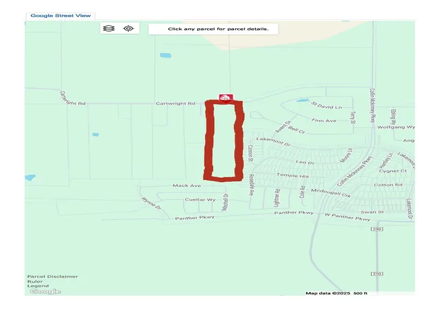 Photo 3 of Land for sale at Tbv Cartwright Rd, Van Alstyne, TX 75495 | MLS# 21266025 | Listing updated on 2026-09-21