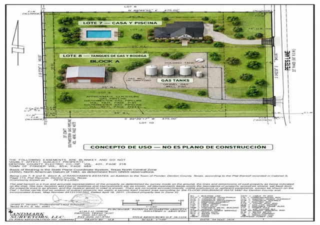 Photo 2 of Land for sale at Tbd Petes Ln, Ponder, TX 76259 | MLS# 21272889 | Listing updated on 2026-09-13