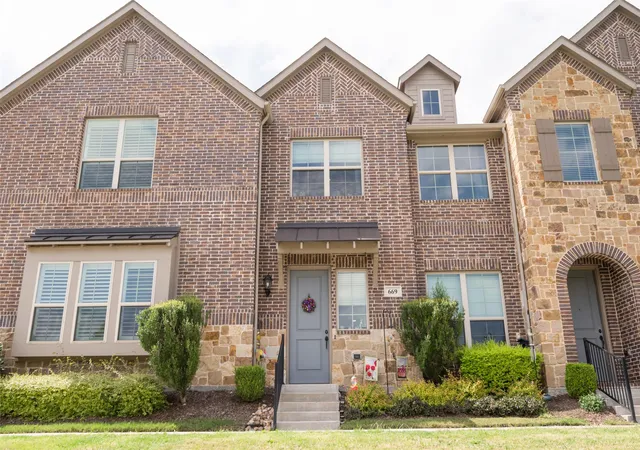 Photo 1 of Townhouse for sale at 669 Trail Side Dr, Lewisville, TX 75067 | MLS# 21271214 | Listing updated on 2026-09-14