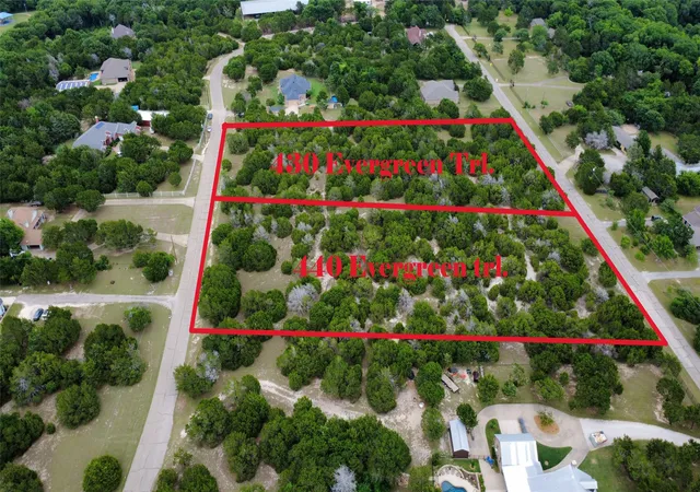 Photo 1 of Land for sale at 430 Evergreen Trl, Cedar Hill, TX 75104 | MLS# 21276308 | Listing updated on 2026-07-30