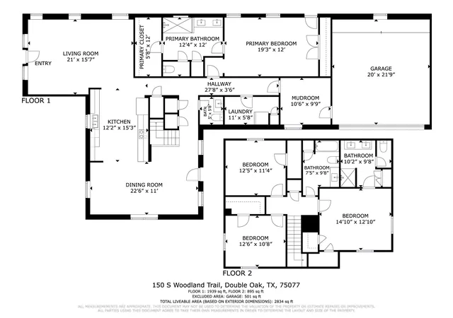 Photo 40 of Single family home for sale at 150 S Woodland Trl, Double Oak, TX 75077 | MLS# 21282216 | Listing updated on 2026-10-01