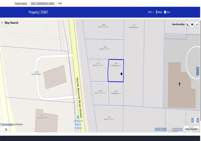 Photo 1 of Land for sale at 324 N Bonnie Brae St, Denton, TX 76201 | MLS# 21304066 | Listing updated on 2026-07-30