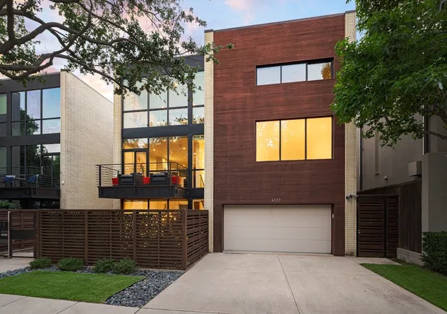 Photo 1 of Townhouse for sale at 4327 Travis St, Dallas, TX 75205 | MLS# 21314212 | Listing updated on 2026-09-13