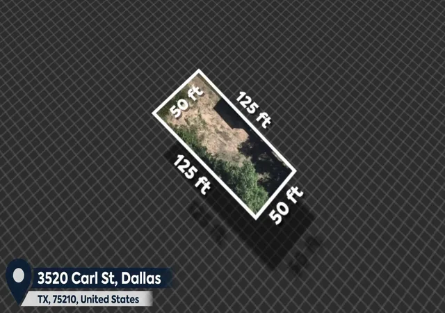 Photo 1 of Land for sale at 3520 Carl St, Dallas, TX 75210 | MLS# 21323847 | Listing updated on 2026-09-15