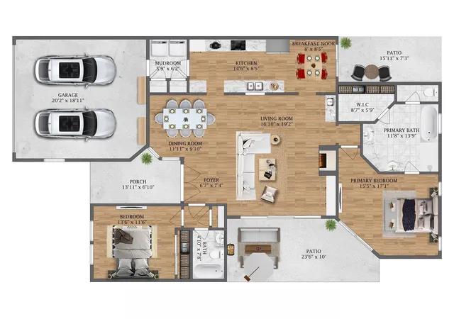 Photo 2 of Single family home for sale at 2739 Sedgeway Ln, Carrollton, TX 75006 | MLS# 21328599 | Listing updated on 2026-09-13