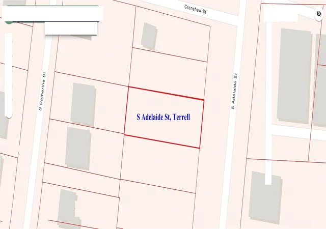 Photo 2 of Land for sale at 1104 S Adelaide St, Terrell, TX 75160 | MLS# 21339287 | Listing updated on 2026-09-02